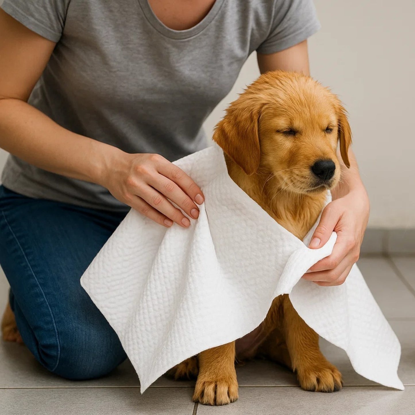 50un Toalhas 55x35 wiper para banho e tosa pet shop absorvente limpeza reutilizável lavável