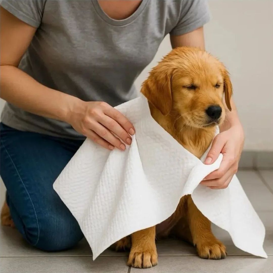 100un Toalhas 55x35 wiper para banho e tosa pet shop absorvente limpeza reutilizável lavável