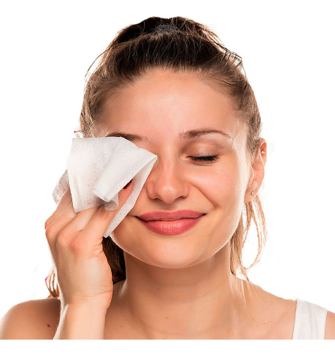 100un Lenço demaquilante limpeza de pele Soft Skin