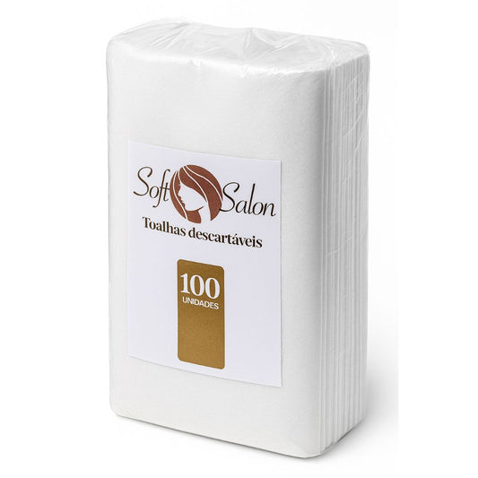 100un Toalha Descartável para Manicure e Pedicure deal para Salão de Beleza - Prática e Higiênica