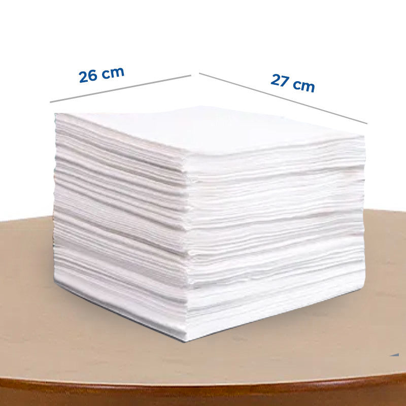 500un Lenço Multiuso Toalha Para Banho E Limpeza Higiepano 