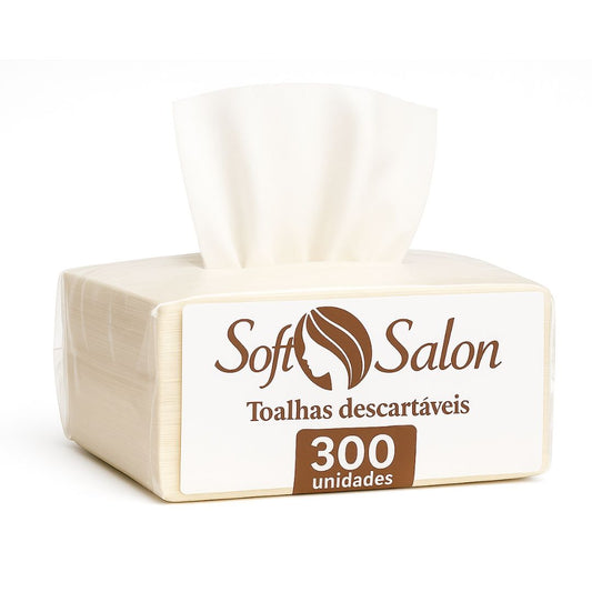 300un Toalha Descartável para Manicure e Pedicure deal para Salão de Beleza - Prática e Higiênica