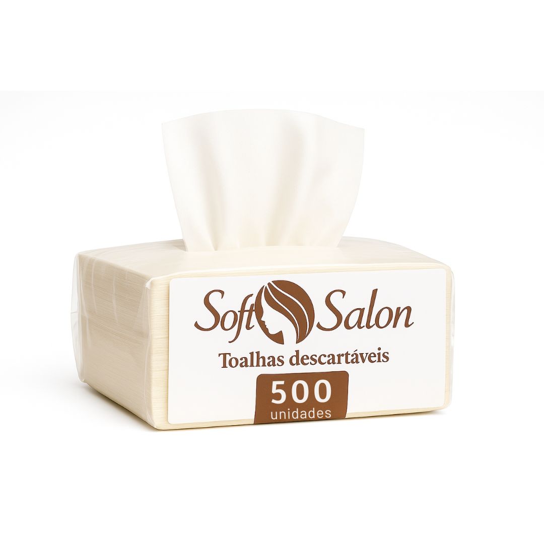 500un Toalha Descartável para Manicure e Pedicure deal para Salão de Beleza - Prática e Higiênica
