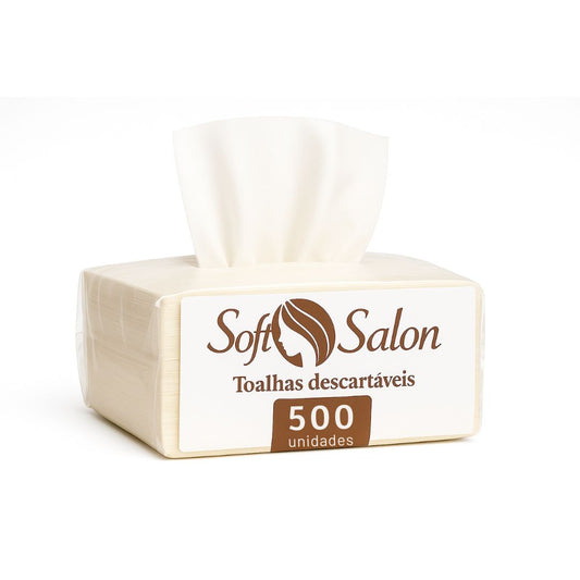 500un Toalha Descartável para Manicure e Pedicure deal para Salão de Beleza - Prática e Higiênica
