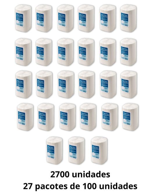 2700un Lenço HigiePano Multiuso  - Toalha para Banho no Leito e Limpeza Corporal