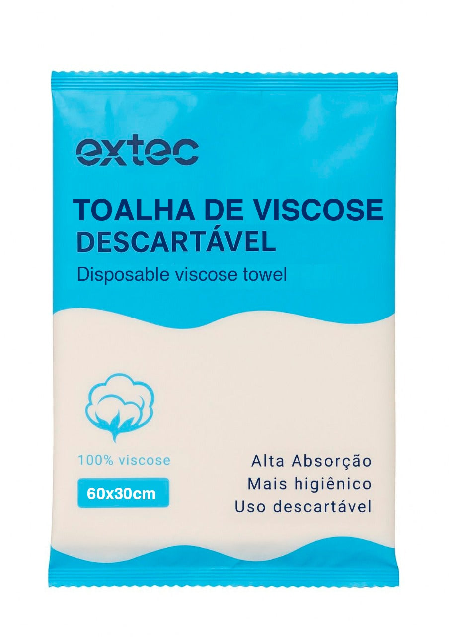 Toalha 30x60cm Absorvente embalagem unitária