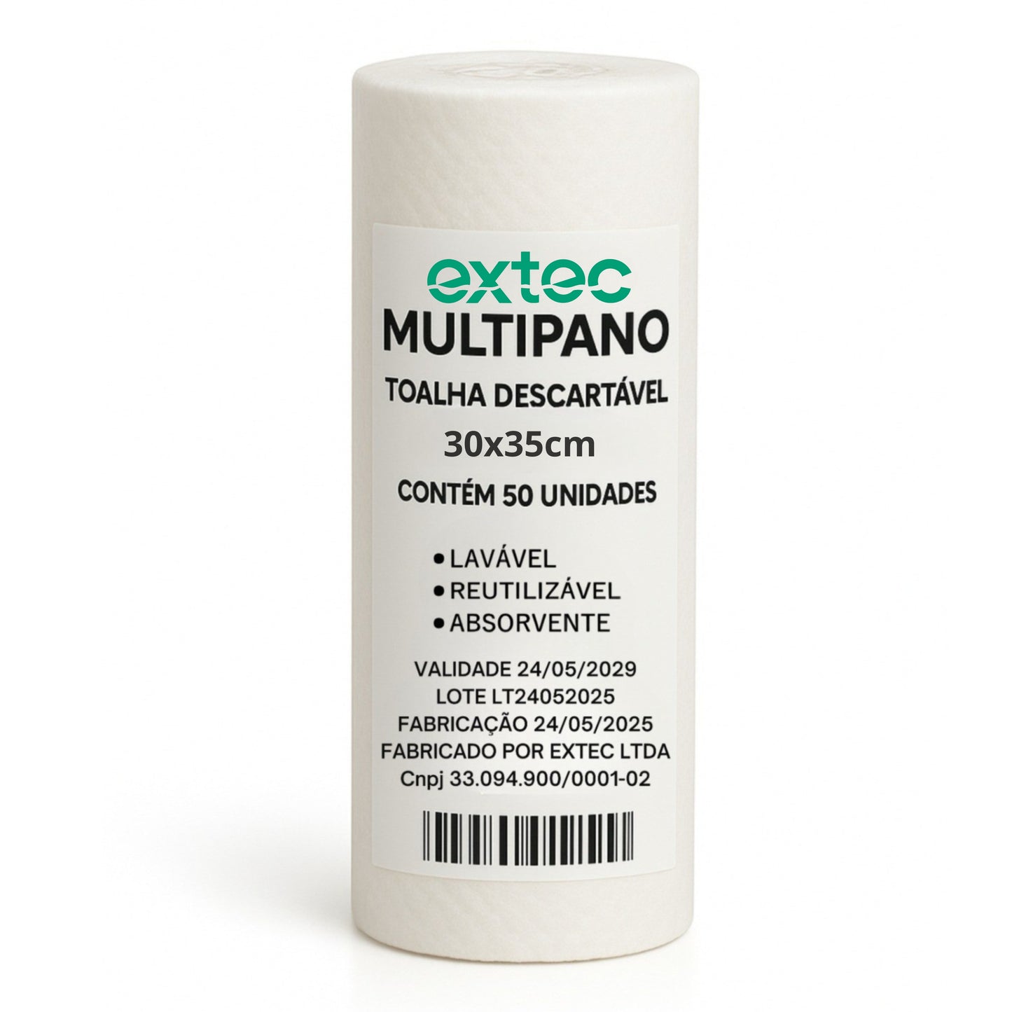 50un toalha 30x35 wiper absorvente Multipano limpeza reutilizável lavável descartáveis rolo